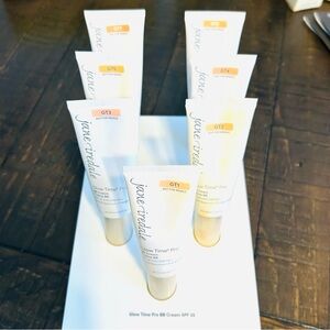 Jane Iredale Glow Time Pro BB Cream SPF Skincare Makeup Foundation TESTER SET